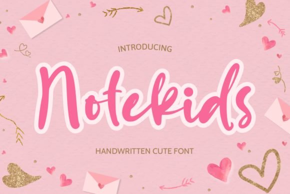 Notekids Font - Featured Image