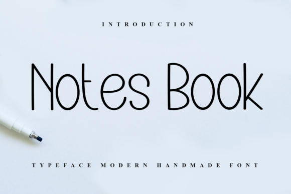 Notes Book Font - Featured Image