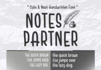 Notes Partner Font - Featured Image
