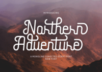 Nothern Adventure Font - Featured Image