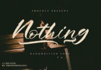 Nothing Font - Featured Image