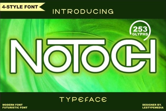 Notoch Font - Featured Image