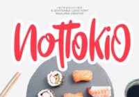 Nottokio Font - Featured Image
