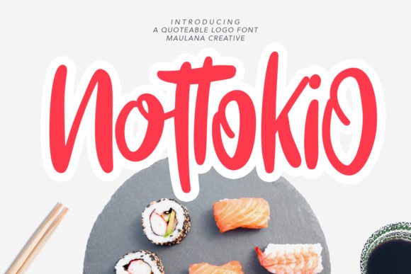 Nottokio Font - Featured Image