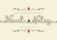 Nouel Valey Font - Featured Image