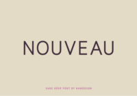 Nouveau Font - Featured Image