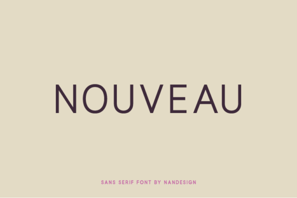 Nouveau Font - Featured Image