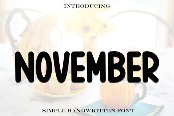 November Font - Featured Image
