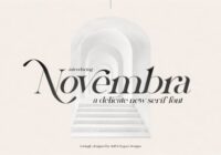 Novembra Font - Featured Image