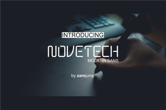 Novetech Font - Featured Image