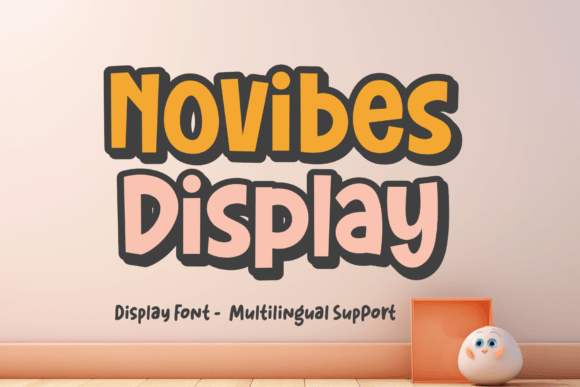 Novibes Display Font - Featured Image