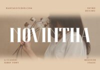 Novintha Font - Featured Image