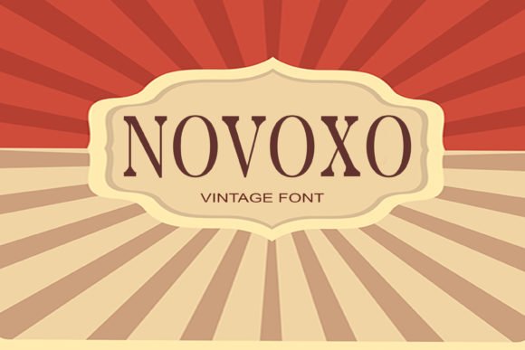 Novoxo Font - Featured Image