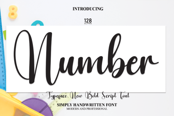 Number Font - Featured Image