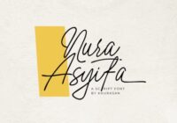 Nura Asyifa Font - Featured Image