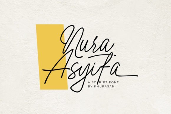 Nura Asyifa Font - Featured Image