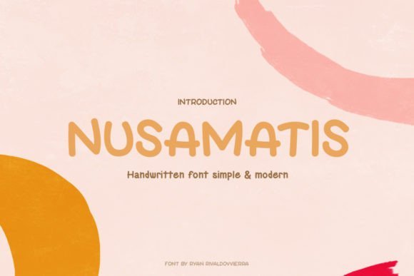 Nusamatis Font - Featured Image