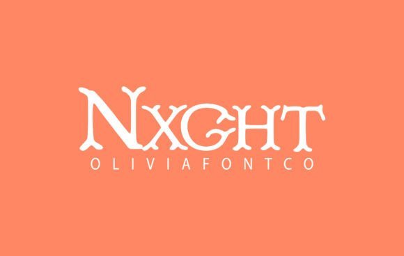 Nxght Font - Featured Image