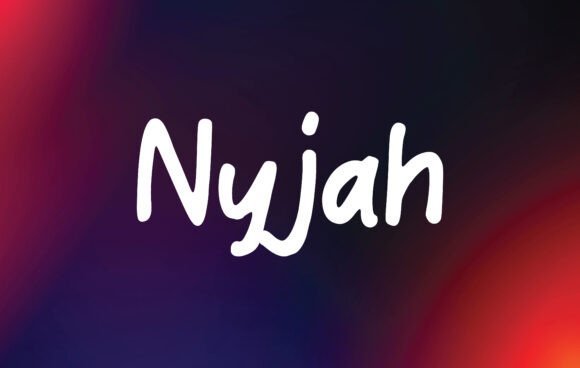 Nyjah Font - Featured Image
