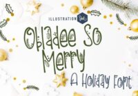 Obladee so Merry Font - Featured Image
