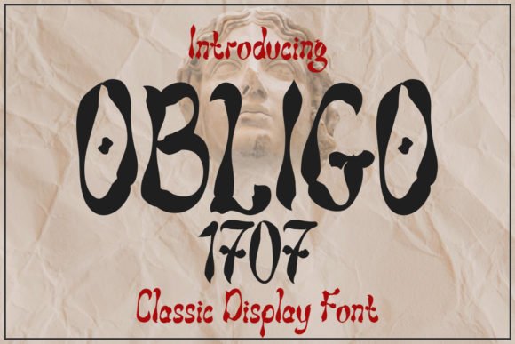 Obligo 1707 Font - Featured Image