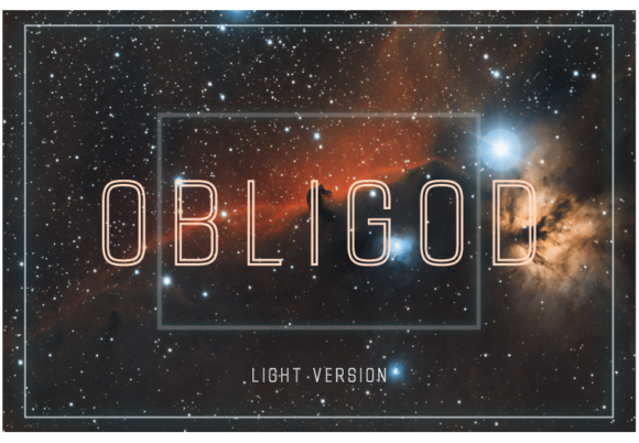Obligod Outline Light Font - Featured Image