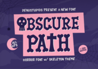 Obscure Path Font - Featured Image