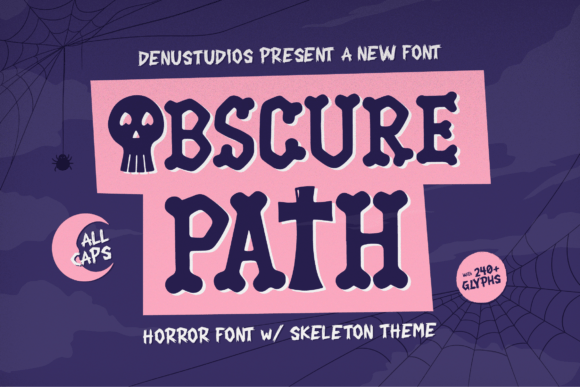 Obscure Path Font - Featured Image