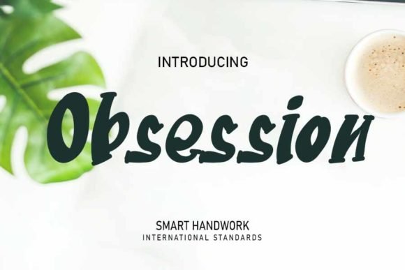Obsession Font - Featured Image