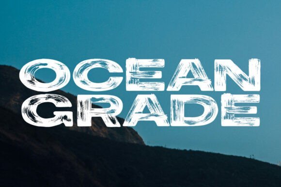 Ocean Grade Font - Featured Image