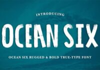 Ocean Six Font - Featured Image