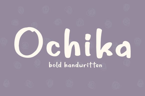 Ochika Font - Featured Image