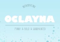 Oclayna Font - Featured Image
