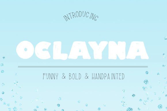 Oclayna Font - Featured Image