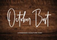 October Best Font - Featured Image