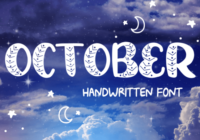 October Font - Featured Image