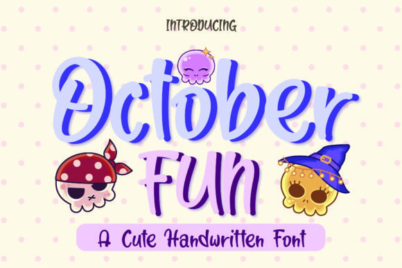 October Fun Font - Featured Image