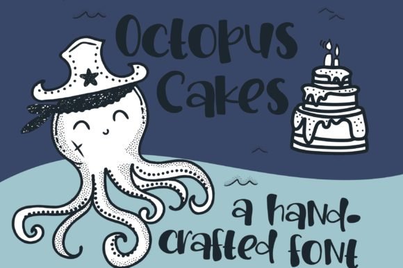 Octopus Cakes Font - Featured Image