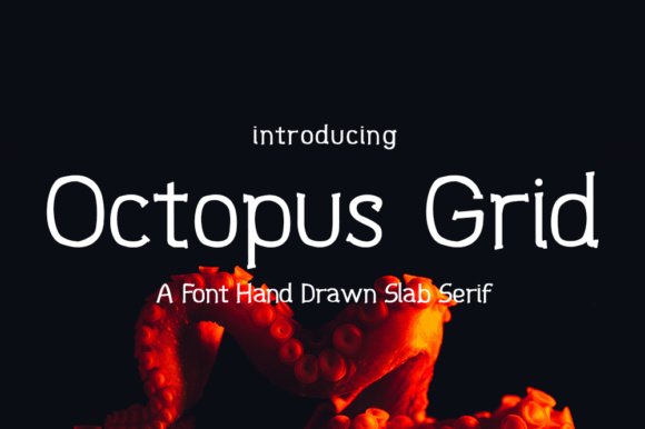 Octopus Grid Font - Featured Image