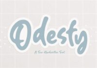 Odesty Font - Featured Image