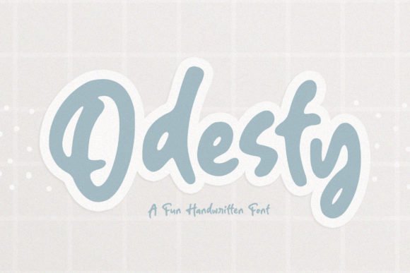 Odesty Font - Featured Image
