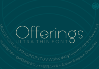 Offerings Font - Featured Image