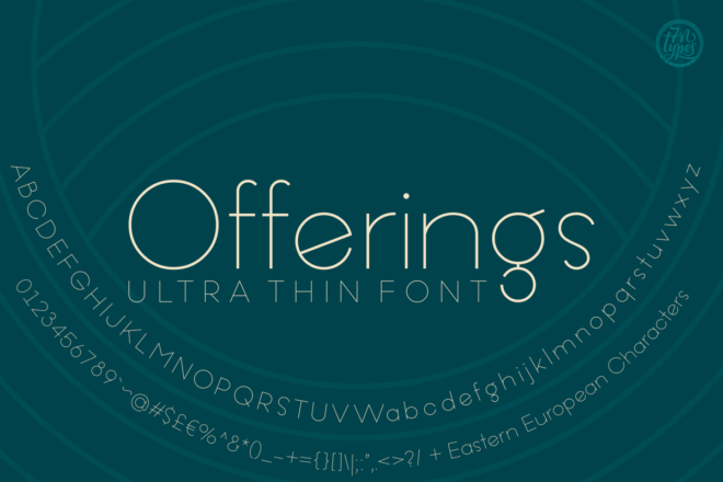 Offerings Font - Featured Image