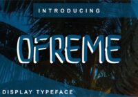 Ofreme Font - Featured Image
