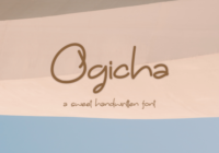Ogicha Font - Featured Image