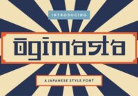 Ogimasta Font - Featured Image