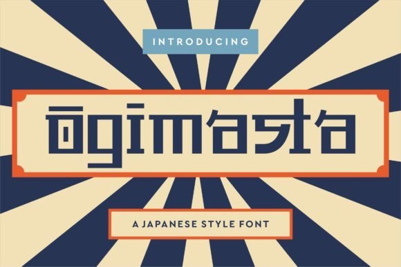 Ogimasta Font - Featured Image