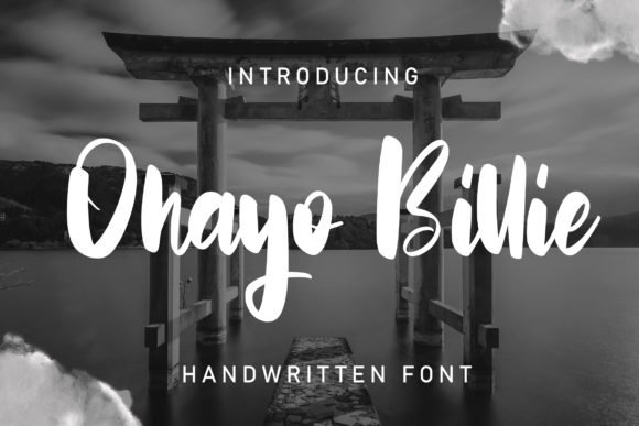 Ohayo Billie Font - Featured Image