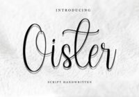 Oister Font - Featured Image