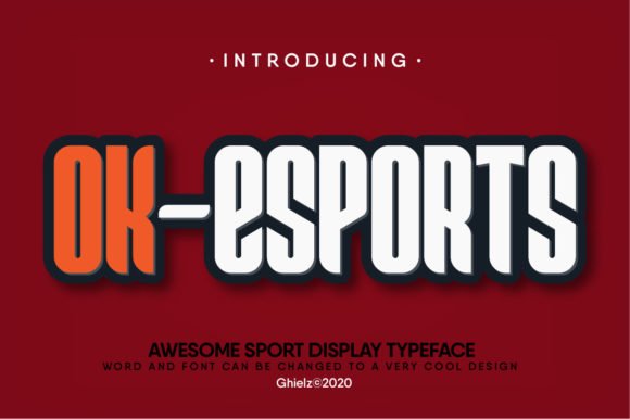 Ok-Esports Font - Featured Image